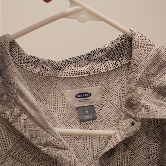 Old Navy Romper Black And White S - Picture 2 of 2